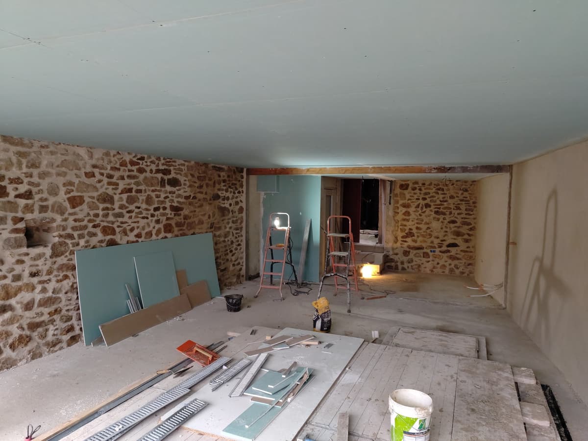 Travaux d'aménagement intérieur globale de maison