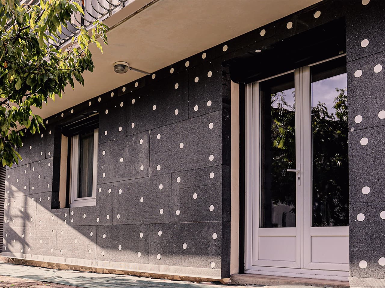 isolation thermique extérieure - pose matériaux isolants