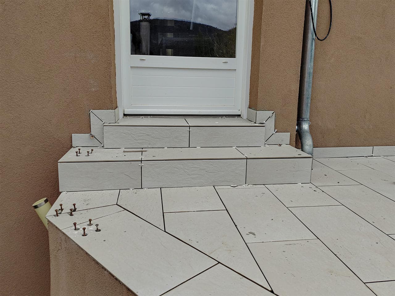 revêtement de sol - pose de carrelage