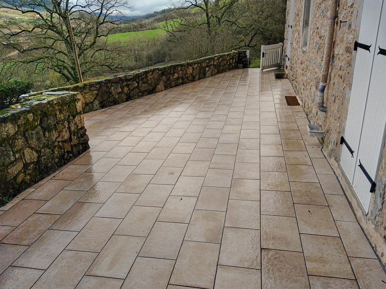 revêtement de sol - carrelage terrasse